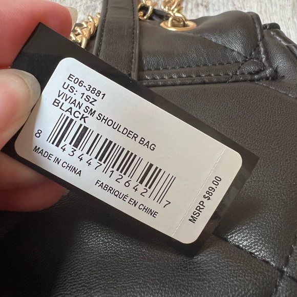Bebe black Vivian shoulder bag - Picture 12 of 12